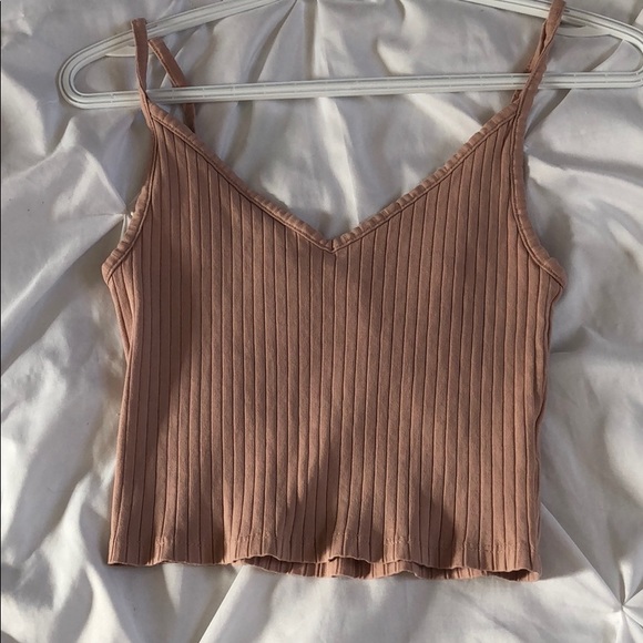 H&M Soft Pink Crop Top - Picture 1 of 3